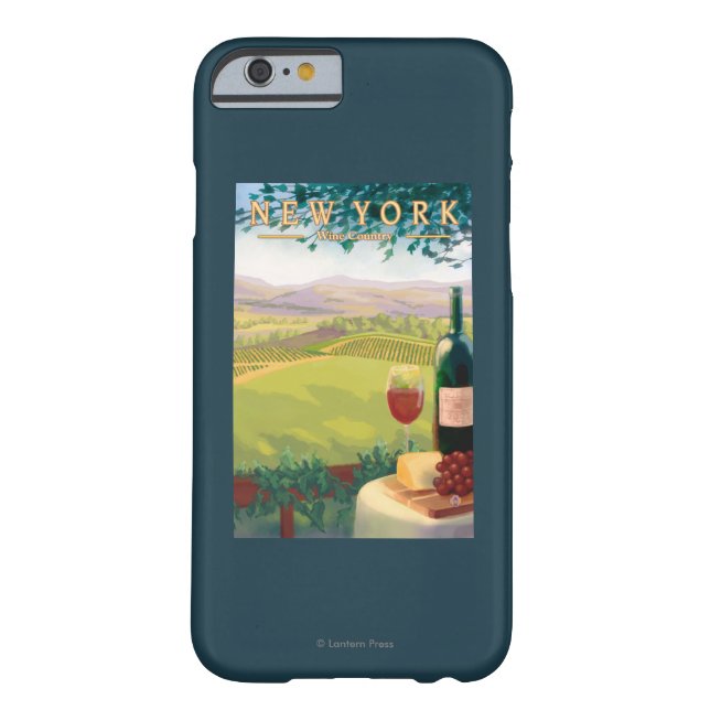 New YorkWine Country Scene Case-Mate iPhone Case (Back)