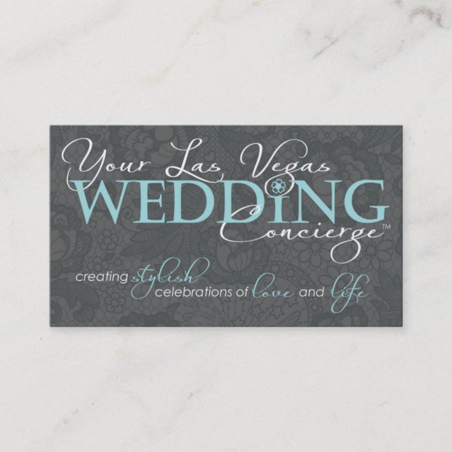 New Your LV Wedding Business Card (Front)