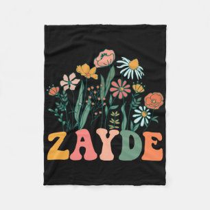 New Zayde Wildflower First Birthday &amp; Baby Sho Fleece Blanket