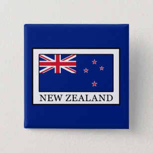 New Zealand 15 Cm Square Badge