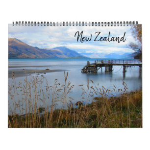 new zealand 2026 (with locations) large calendar