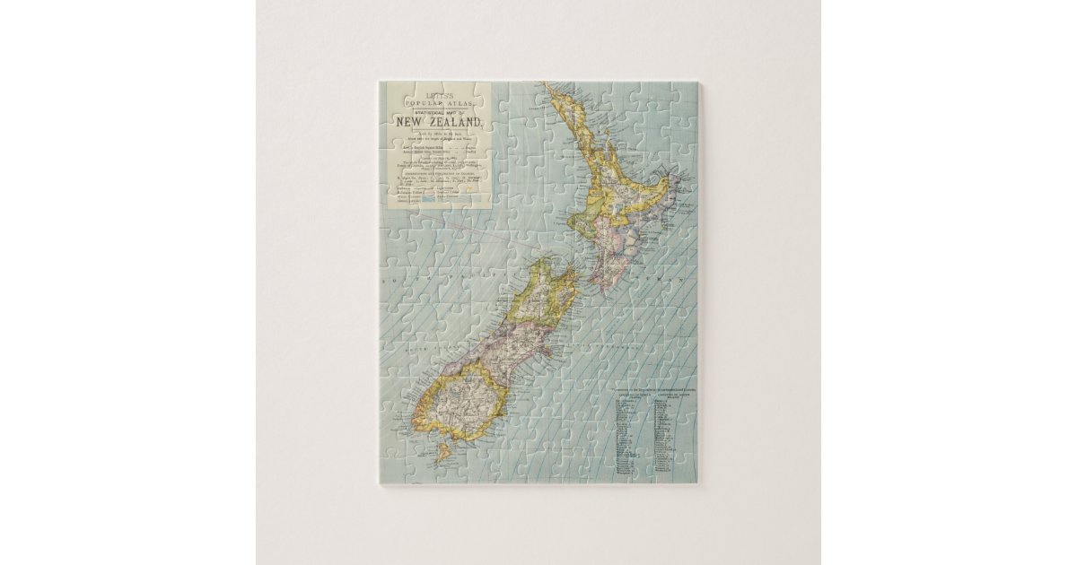 New Zealand 4 Jigsaw Puzzle Zazzle.co.nz