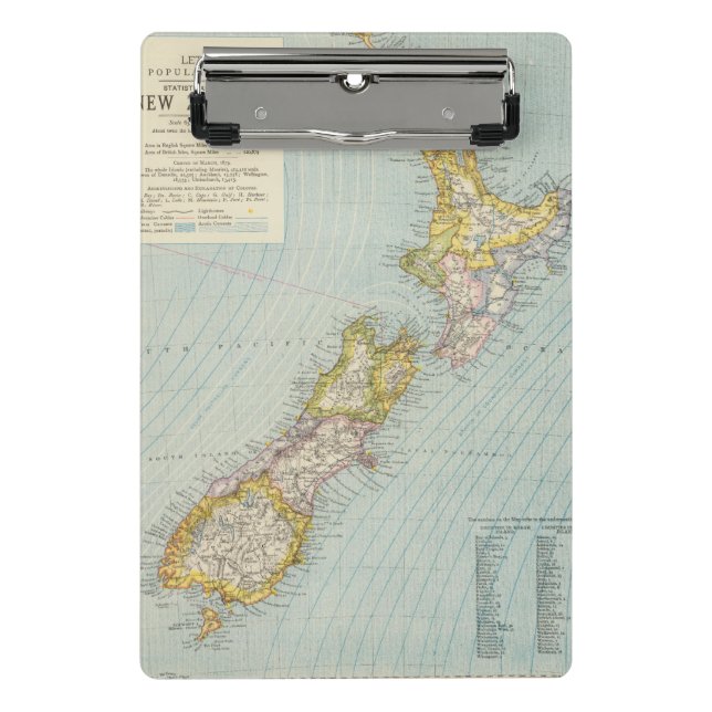New Zealand 4 Mini Clipboard (Front)