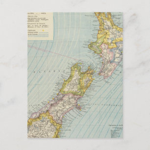 New Zealand 4 Postcard