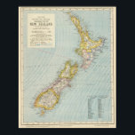 New Zealand 4 Poster<br><div class="desc">New Zealand. By Letts, Son & Co. (188). Published by ''London: Letts, Son & Co".</div>