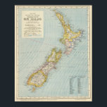 New Zealand 4 Poster<br><div class="desc">New Zealand. By Letts,  Son & Co. (188). Published by ''London: Letts,  Son & Co".</div>