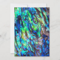 New Zealand Abalone Paua Shell Pattern 1