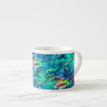 New Zealand Abalone Paua Shell Pattern 1 Espresso Cup<br><div class="desc">New Zealand design by EDDA Froehlich. It's a cool Abalone Paua Shell Pattern and may eventually be an idea and surprise for everyone who loves the Maori culture. Also for free spirits, Maoris, Abalone Shell or New Zealand fans. | For other designs & products feel free to contact me: contact@eddart.de...</div>