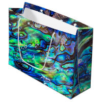 New Zealand Abalone Paua Shell Pattern 1