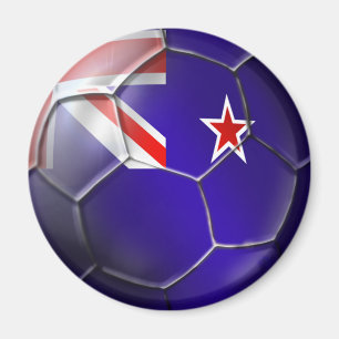 New Zealand All whites kiwi flag Ball Magnet