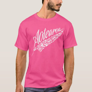 New Zealand Aotearoa Kiwi Fern All Blacks Tattoo T-Shirt