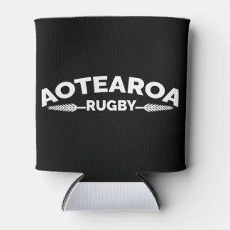 New Zealand Aotearoa Rugby Rugby Player Gift Idea Can Cooler