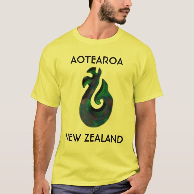 NEW ZEALAND, AOTEAROA T-Shirt (Front)