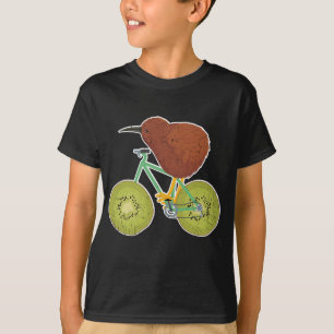 New Zealand Bicycle Design for Kiwi Fruit Lovers T-Shirt