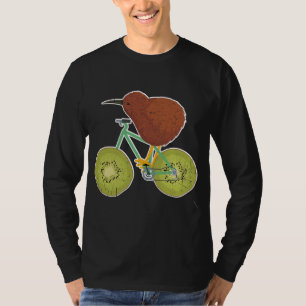 New Zealand Bicycle Design for Kiwi Fruit Lovers T-Shirt