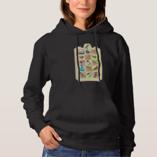 New Zealand BIRDS PATTERN Hoodie