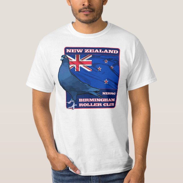 New Zealand Birmingham Roller Club T-Shirt (Front)