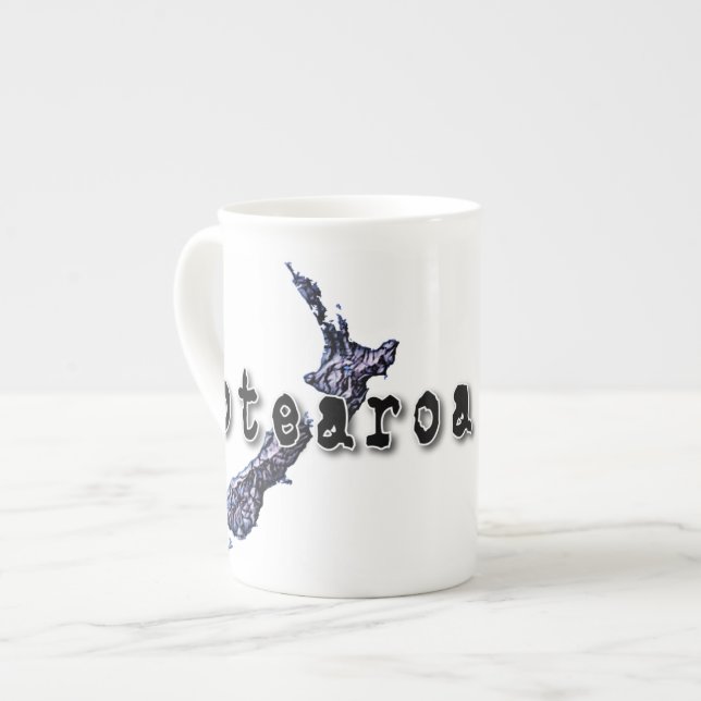New Zealand Bone China Mug (Front Left)