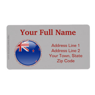 New Zealand Bubble Flag