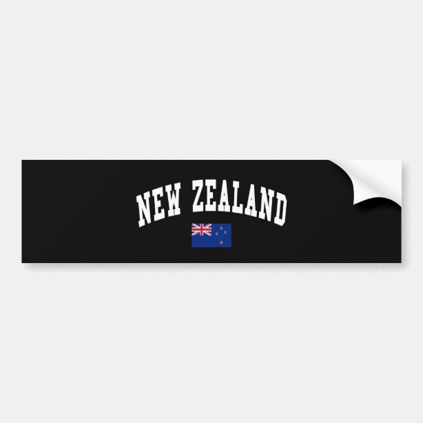 New Zealand Bumper Stickers Car Stickers Zazzle.co.nz
