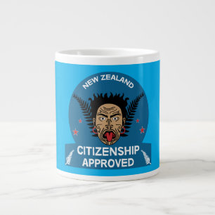New Zealand Citizenship Gift New Citizen Kiwi Large Coffee Mug