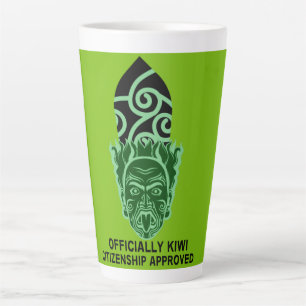 New Zealand Citizenship Gift New Citizen Kiwi Latte Mug