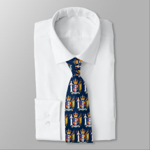 New Zealand Coat of Arms Tie
