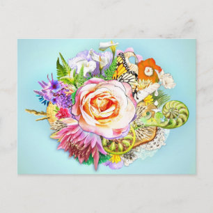 New Zealand collage Postcard