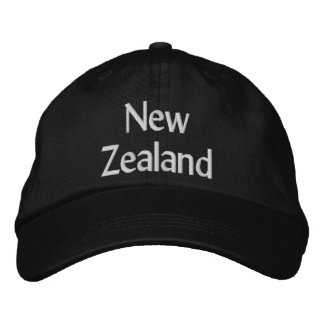 New Zealand Embroidered Cap