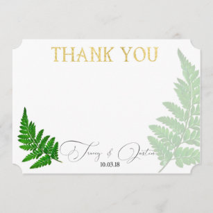 Luxury 90 Thank You Card Nz