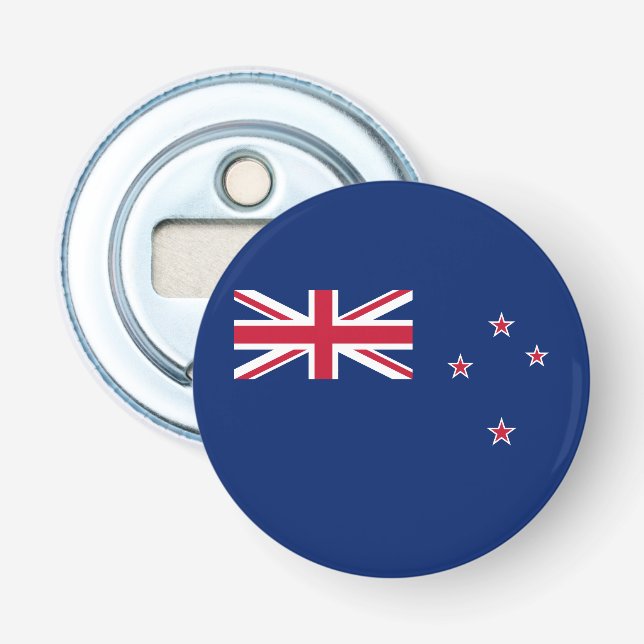 New Zealand Flag Bottle Opener (Front)