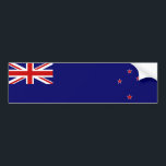 New Zealand Flag Bumper Sticker<br><div class="desc">vintage retro Flag of the new zealand</div>