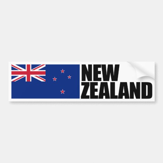 New Zealand Bumper Stickers Car Stickers Zazzle.co.nz