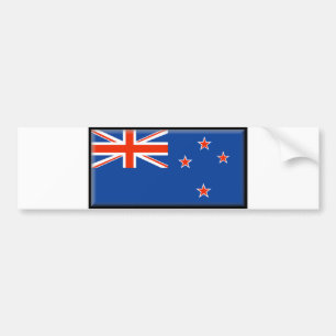 New Zealand Flag Bumper Sticker