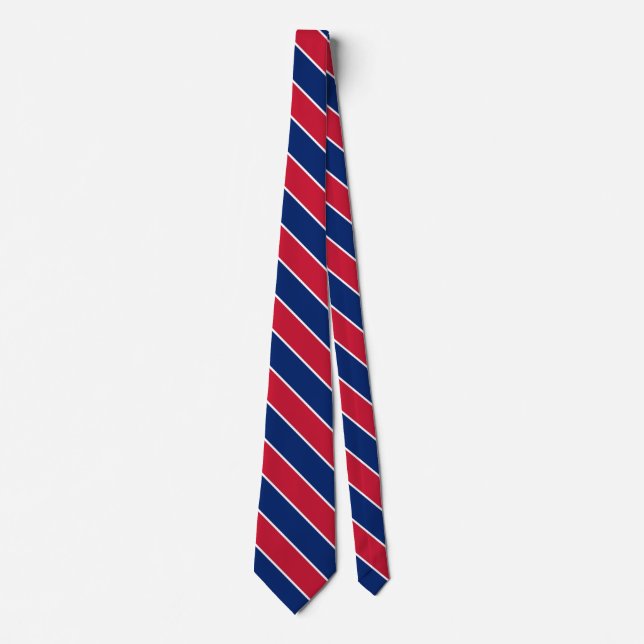 New Zealand Flag Elegant Tie (Front)