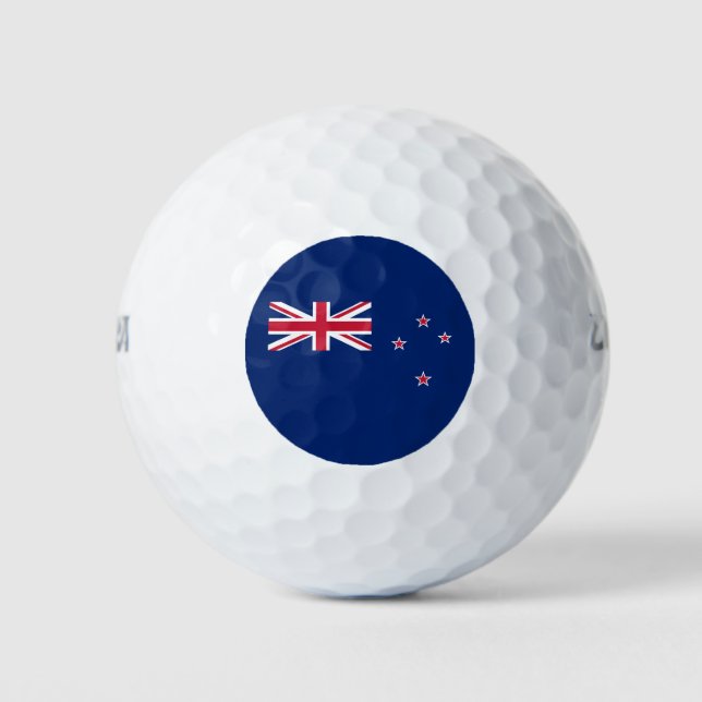 New Zealand Flag Golf Balls (Front)