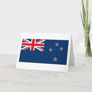 New Zealand Flag Greeting Card