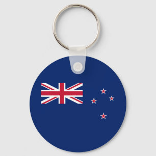 New Zealand Flag Key Ring