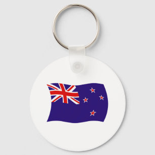 New Zealand Flag Keychain
