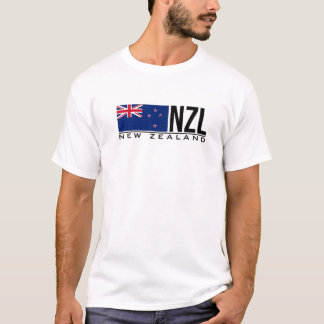 NEW ZEALAND FLAG KIWI NZL SPORTS GAMES ATHLETE JER T-Shirt