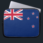 New Zealand Flag Laptop Sleeve<br><div class="desc">Add a touch of New Zealand pride to your tech accessories with this sleek and stylish Laptop Sleeve featuring the iconic flag of New Zealand. Crafted with precision, this laptop sleeve provides a protective yet fashionable way to carry your device while showcasing your love for the country. Whether you're heading...</div>