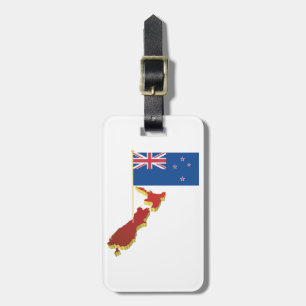 New Zealand Flag Luggage Tags