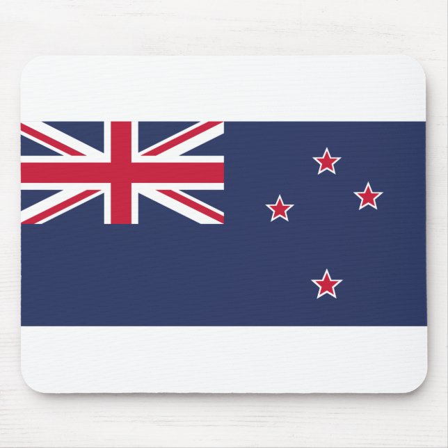 New Zealand Flag Mouse Pad (Front)