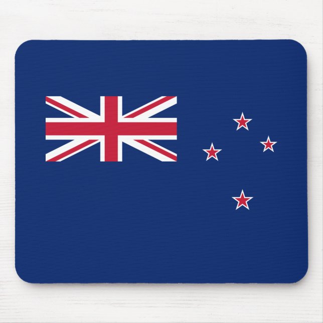 New Zealand Flag Mouse Pad (Front)