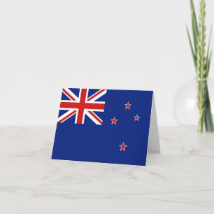 New Zealand Flag Notecard
