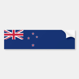 New Zealand Flag (NZ) Bumper Sticker