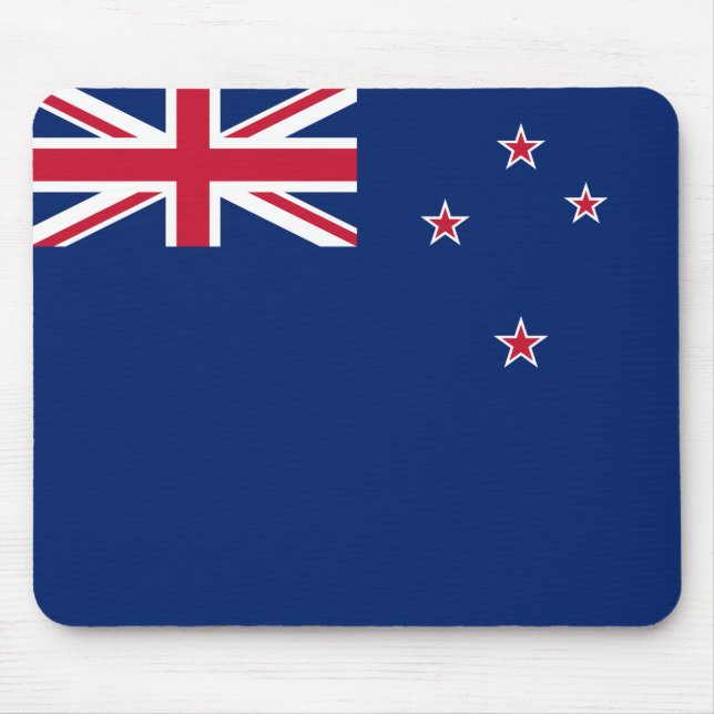 New Zealand Flag (NZ) Mouse Pad (Front)