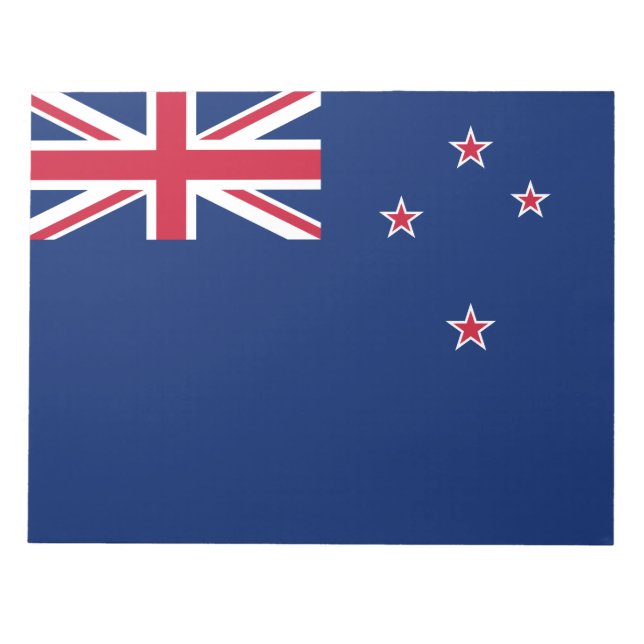 New Zealand Flag (NZ) Notepad (Front)