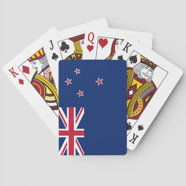 New Zealand Flag (NZ) Playing Cards (Back)