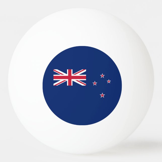 New Zealand Flag Ping Pong Ball (Front)